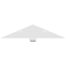 Ekena Millwork Redmond Architectural Grade PVC Gable Bracket, 60"W x 12 1/2"H x 6"D x 6"F, 5/12 Pitch GBP060X13X0606RED00 - alternate 4